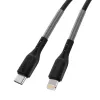 USB-C Lightning kábel Forcell F-Energy PD 3A 27W Carbon 1 m CB-01C fe-5903396152306 4 kép