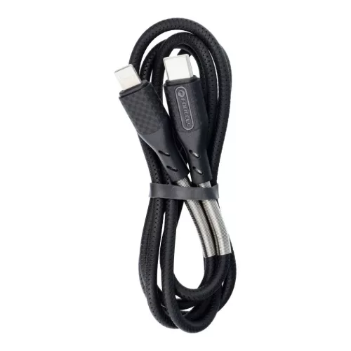 USB-C Lightning kábel Forcell F-Energy PD 3A 27W Carbon 1 m CB-01C fe-5903396152306 7 kép