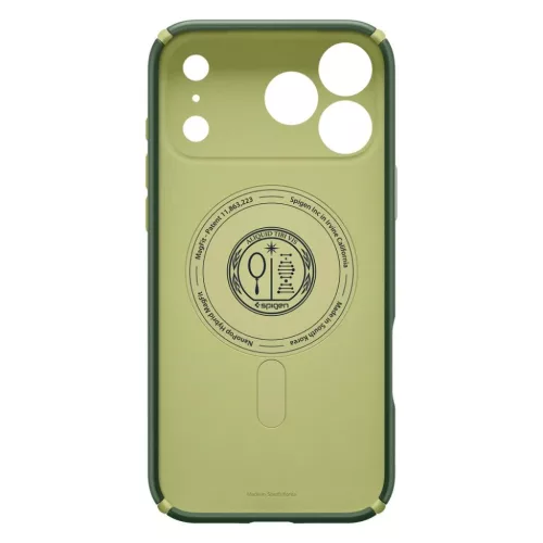 iPhone 17 Pro Spigen Nano Pop Hybrid Mag Magsafe Avo Green tok-8800337242829 3 kép