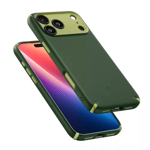 iPhone 17 Pro Spigen Nano Pop Hybrid Mag Magsafe Avo Green tok-8800337242829 6 kép