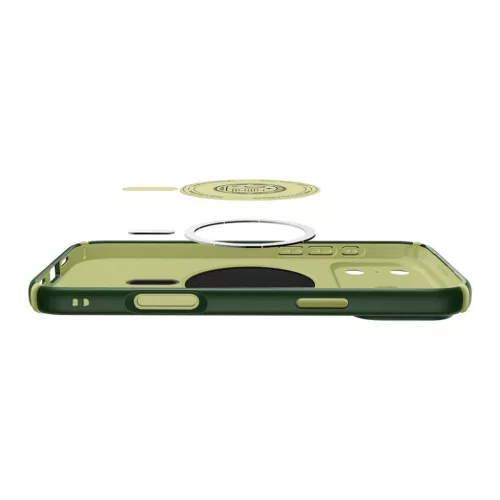 iPhone 17 Pro Spigen Nano Pop Hybrid Mag Magsafe Avo Green tok-8800337242829 7 kép