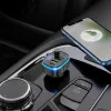 Hoco E62 Fast Bluetooth FM Transmitter és Autós Töltő, Fekete-6931474756299 6 kép