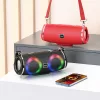 Bluetooth Hangszóró Hoco HC12, 10W, RGB, Vízálló, Fekete-6931474765789 2 kép