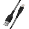 Forcell F-Energy 2,4A 12W Lightning USB kábel Carbon 1 m CB-01A feket-5903396152320 3 kép