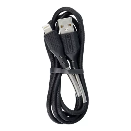 Forcell F-Energy 2,4A 12W Lightning USB kábel Carbon 1 m CB-01A feket-5903396152320 5 kép