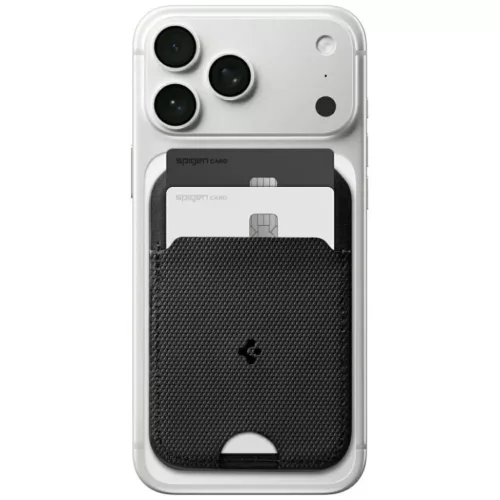 Spigen S314-2 Slim Fold Tripod Wallet Magsafe fekete-8800283315387 8 kép