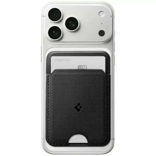 Spigen S314-1 Slim Fold Tripod Wallet Magsafe Fekete-8800283315370 4 kép