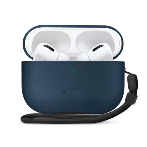 Apple AirPods Pro 3 Tech-protect Naturalfit Sötétkék tok-5906302333264 2 kép