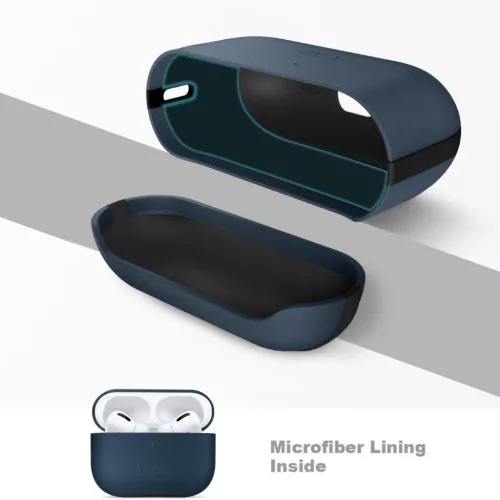 Apple AirPods Pro 3 Tech-protect Naturalfit Sötétkék tok-5906302333264 8 kép