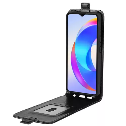 Honor X5c Plus R64 mintázatú, fentről lefelé nyíló flip PU bőrt- 2 kép