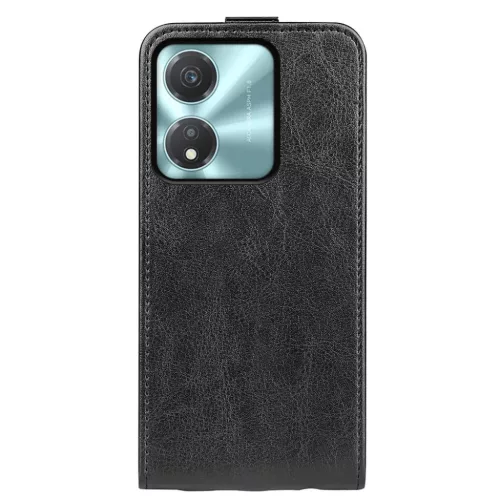 Honor X5c Plus R64 mintázatú, fentről lefelé nyíló flip PU bőrt- 4 kép