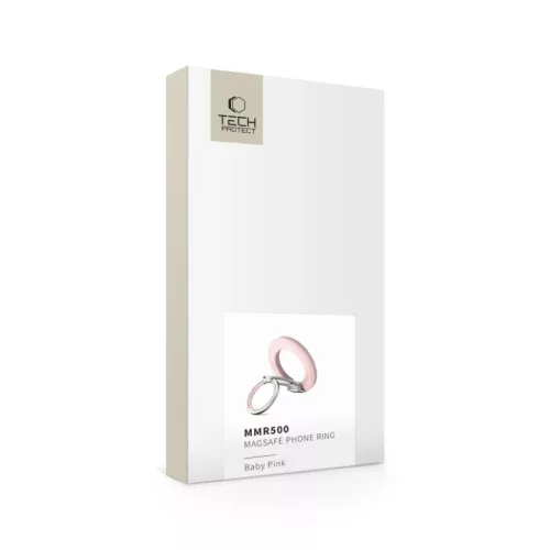 Baby Pink Tech-protect Mmr500 Mágneses Magsafe Telefontartó gyűrű-5906302368686 8 kép
