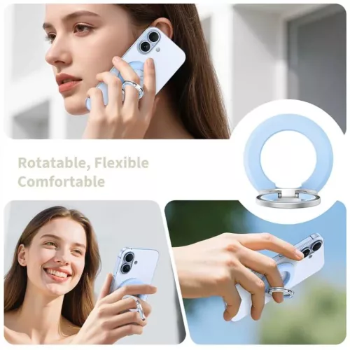 MMR500 Baby Blue Magsafe Telefon Gyűrű-5906302318490 7 kép