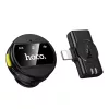 Wireless Mikrofon Hoco L21, Lightning, Fekete-6942007663137 3 kép
