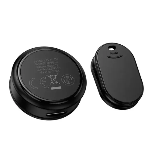 Wireless Mikrofon Hoco L21, Lightning, Fekete-6942007663137 6 kép