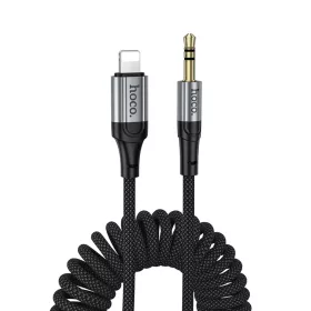 Lightning to 3.5mm Audio Kábel Hoco UPA33A, 1.5m, Fekete