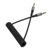 Lightning to 3.5mm Audio Kábel Hoco UPA33A, 1.5m, Fekete-6942007663809 4 kép