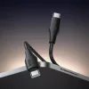 USB-C to USB-C Kábel Hoco X124, 60W, 3A, 1m, Fekete-6942007664448 4 kép