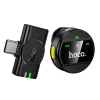Vezeték nélküli mikrofon Hoco L21, USB-C, Fekete