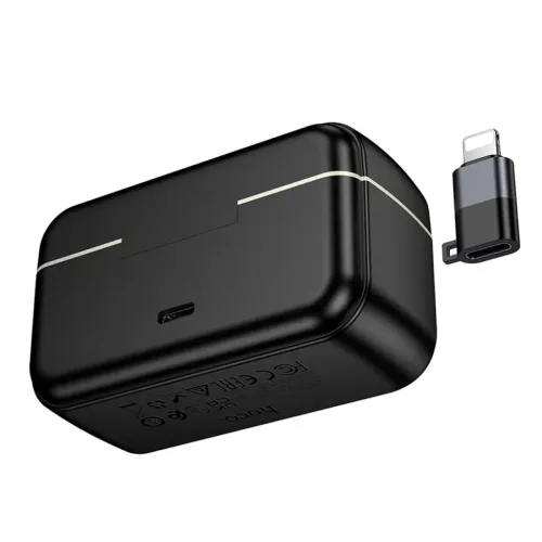 Hoco L22 vezeték nélküli mikrofon, USB-C / Lightning, 2 darabos, fe-6942007663151 5 kép