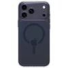iPhone 17 Pro Max Spigen Ultra Hybrid Mag Magsafe tok, átlátszó/mély kék