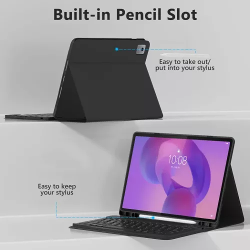 Lenovo IdeaTab Plus 12.1 tok Tech-Protect SC Pen + Keyboard fekete  TE-5906302335619 4 kép
