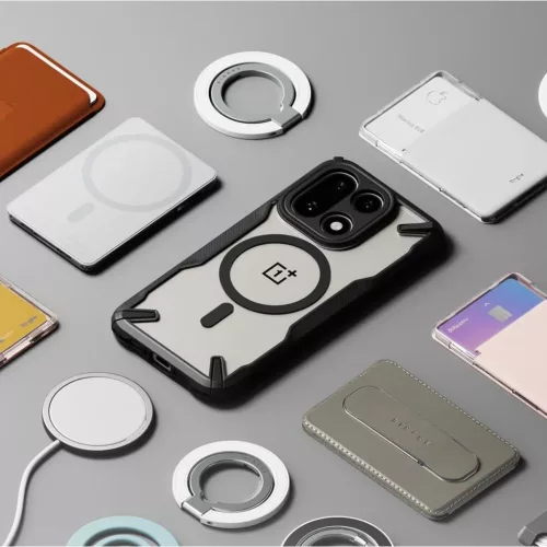 OnePlus 15 Ringke Fusion X Magnetic Magsafe fekete tok-8800328814288 7 kép