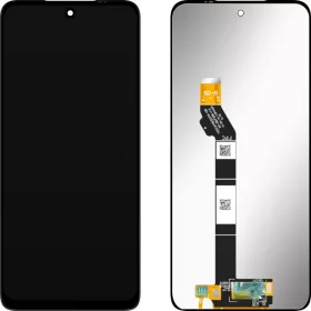   LCD kijelző modul MP Motorola Moto E15 / G05 készülékhez, keret nélkül, utángyártott, fekete