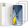 Xiaomi Poco F8 Ultra Tech-Protect Glass Fit+ 2-pack üvegfólia fekete