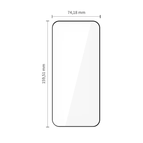 Xiaomi Poco F8 Ultra Tech-Protect Glass Fit+ 2-pack üvegfólia fekete-5906302352661 2 kép