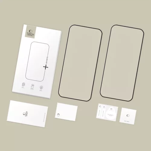 Xiaomi Poco F8 Ultra Tech-Protect Glass Fit+ 2-pack üvegfólia fekete-5906302352661 6 kép