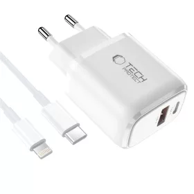 Tech-protect Nca45w-gan 2-port hálózati töltő PD 45W / QC3.0 + Lig-5906302336012 2 kép