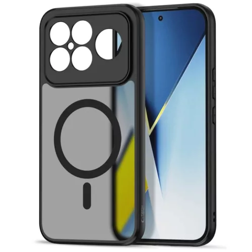 Xiaomi Poco F8 Ultra Tech-protect Magmat Magsafe tok Matte Black / Fek-5906302352715 2 kép
