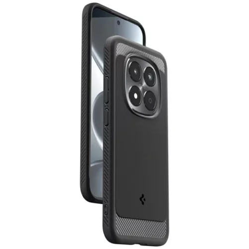 Xiaomi Redmi Note 15 Pro 5G Spigen Rugged Armor tok Matte Black / Feke-8800283315929 8 kép