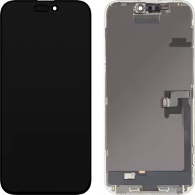    Apple iPhone 16 Pro Max MP OLED FHD LCD-kijelzőmodul, mozgó IC-s változat, utángyártott, fekete
