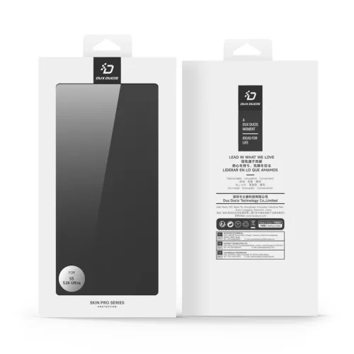 DUX DUCIS SS S26 Ultra SKIN PRO Fekete tok-6978943383990 9 kép