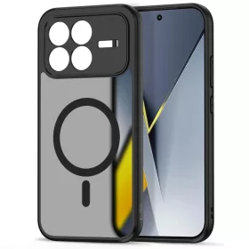Xiaomi Poco F8 Pro Tech-protect Magmat Magsafe Matte Black tok-5906302352708 2 kép