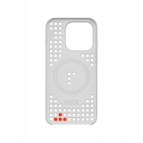 Lyukmintás mágneses tok OnePlus 15-höz, szürke tok-6921815630227 2 kép