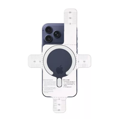 Tech-Protect MMP-200 Mágneses MagSafe Gyűrű Fehér-5906302352500 2 kép