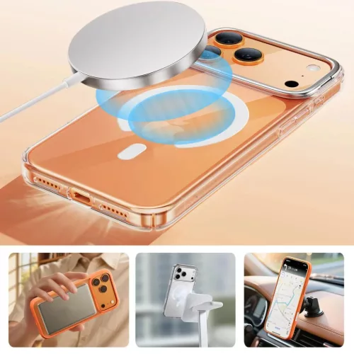 Tech-Protect MMP-200 Mágneses MagSafe Gyűrű Fehér-5906302352500 6 kép