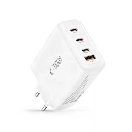 Tech-protect Nc140w-gan 4-port Hálózati Töltő Adapter Pd 140w / Qc-5906302335947 2 kép