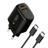 Tech-protect Nca45w-gan 2-port Hálózati töltő Pd 45w / Qc3.0 + Typ-5906302336005 3 kép