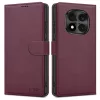 Xiaomi Redmi Note 15 Pro 5G Tech-protect Wallet tok Bordó-5906302352913 1 kép