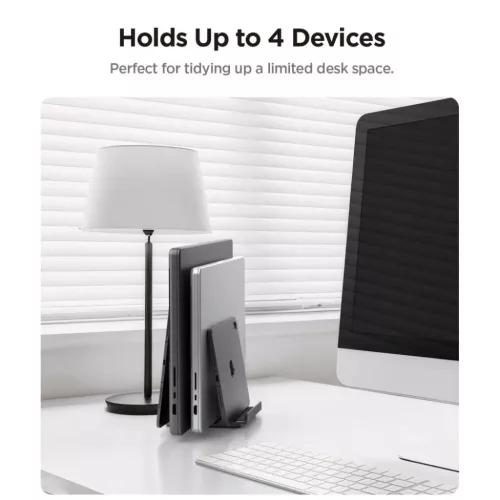  Spigen Ld208s4 laptop állvány szürke-8800283317725 6 kép