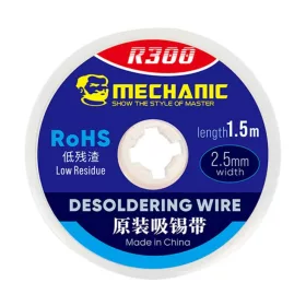 Mechanic R300 forrasztóbontó huzal, 2.5mm, 1.5m