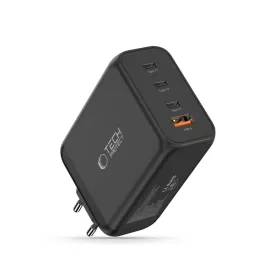 Tech-Protect NC240W-GAN 4-portos hálózati töltő PD 240W / QC3.0 Fe-5906302352364 2 kép