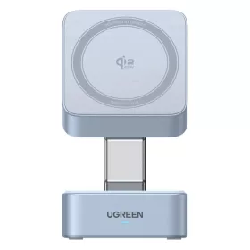 UGREEN W752 2in1 vezeték nélküli töltő állomás, 35W, 3A, 1 x US-6941876293100 2 kép