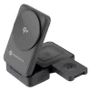 Forcell F-Energy 3 az 1-ben Flex Pro Qi2 MagSafe kompatibilis vezeték nélküli töltő (F-05) ezüst