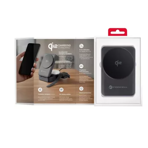 Forcell F-Energy 3 az 1-ben Flex Pro Qi2 MagSafe kompatibilis vezeték-5903396374180 5 kép