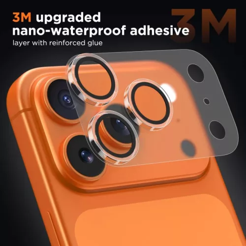 iPhone 17 Pro Max Tech-Protect Camfull Fit+ üvegfólia Prémium, matt-5906302353064 4 kép